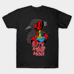 grim reaper eat ramen T-Shirt